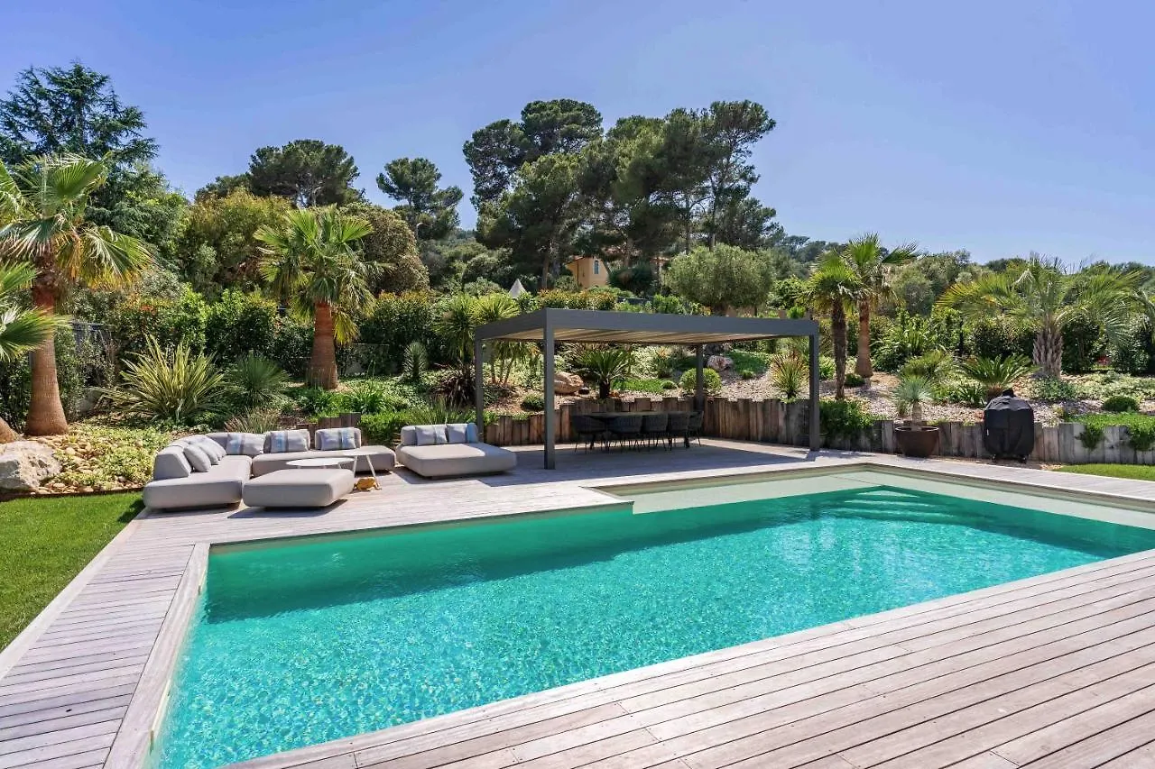 Villa Palma Giens - Vue Mer Panoramique -Piscine Chauffee Mai A Septembre- 4 Chambres -Garage Hyères